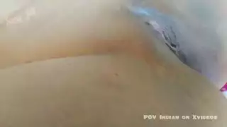 رحلة عنيفة لفتاة هندية: جار أسود كبير يضرب فتحتها الضيقة