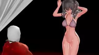 فتاة أنيمي تمص وتنكح بقوة مقابل المال