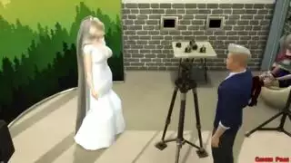 زوجة مثيرة في الحجاب تمارس الجنس الجماعي خلال جلسة تصوير محترفة