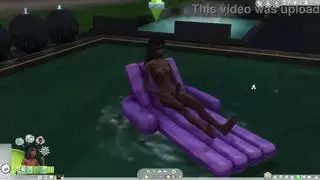 أورجية فوتاناري في قصر سيمز 4: إباحية صريحة