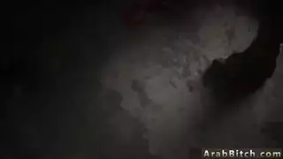 خضوع الجمال العربية: غانغ بانغ وقذف على الوجه