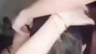 تمص وترشف قضيباً كبيراً مع دانا