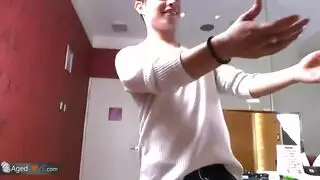 curly haired cougar craves deep dick penetration